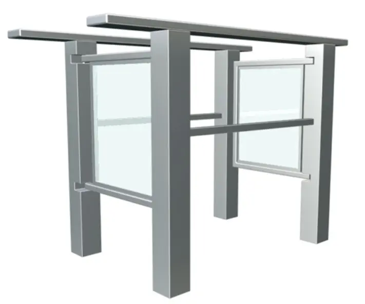 Puerta Unidireccional Mecánica de Doble Aspa (71cm)